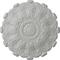 Ekena Millwork Durham Ceiling Medallion (Fits Canopies up to 4 1/4"), Hand-Painted Frost, 31"OD x 1 1/2"P CM31DUFRF - alternate 1